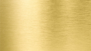 Brushed metallic gold color swatch
